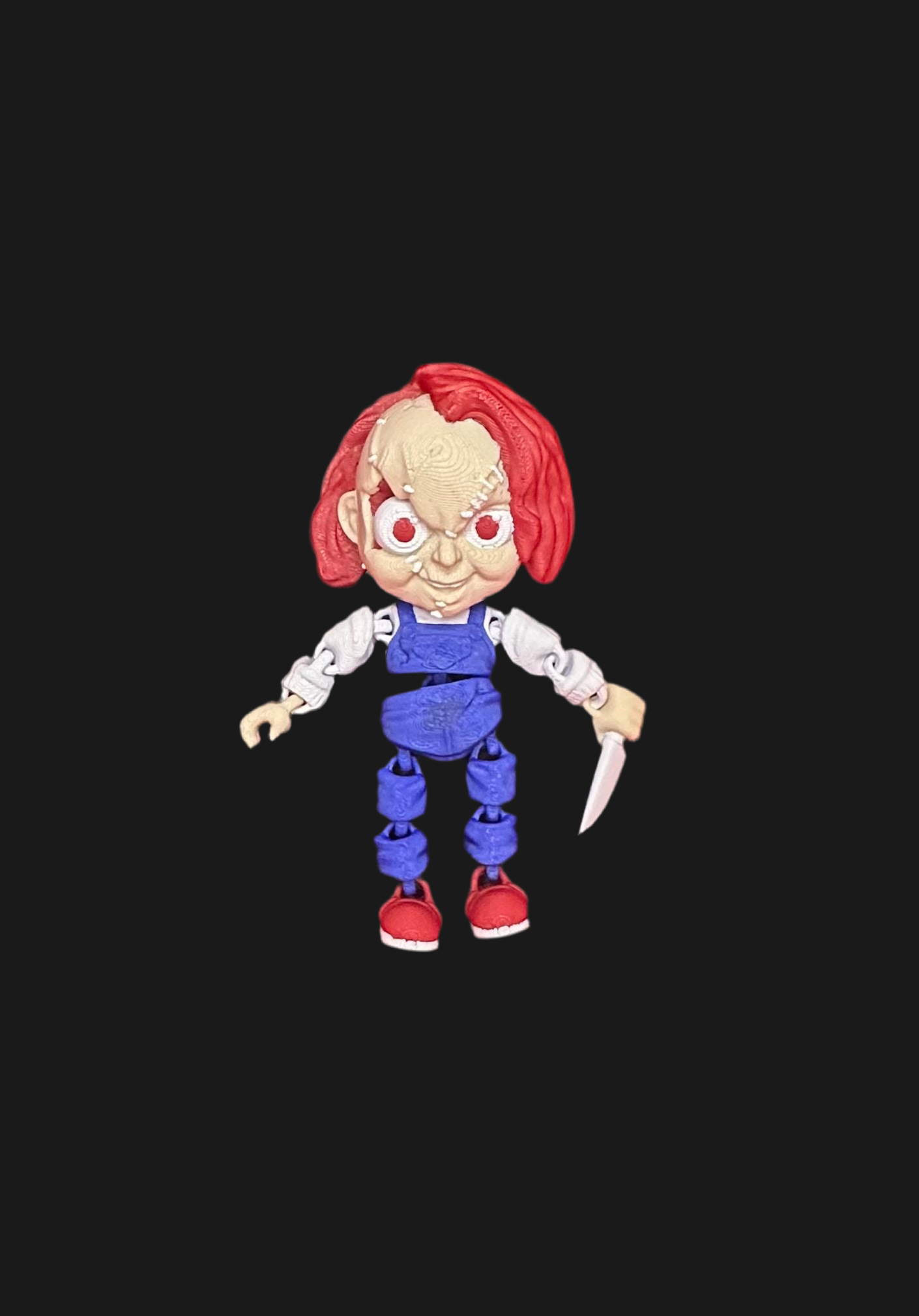 Articulated Chucky Figurine