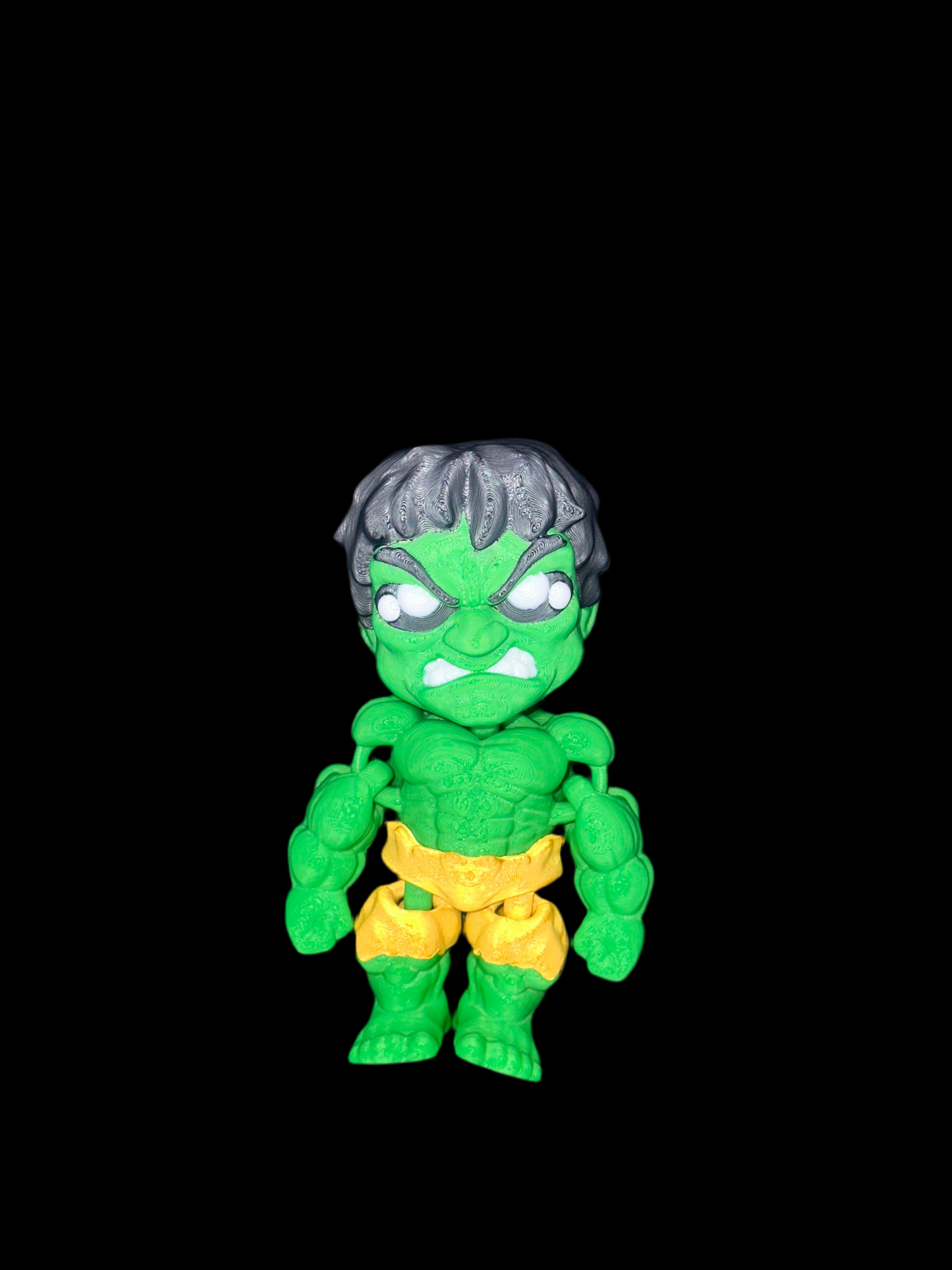 Articulated Hulk Figurine