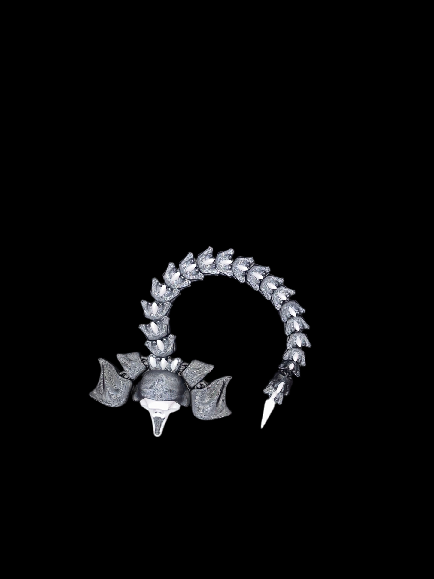 Articulated Ghost Face Dragon